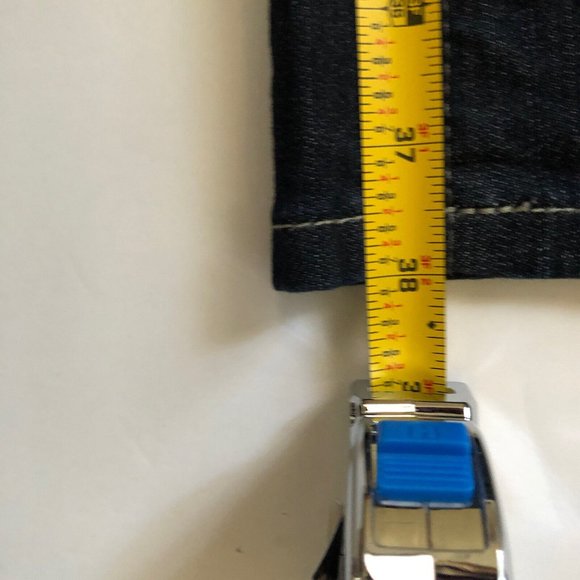 INC International Concepts Jeans Low RISE SZ 2 Bootleg Dark Wash Stretch - Picture 8 of 10